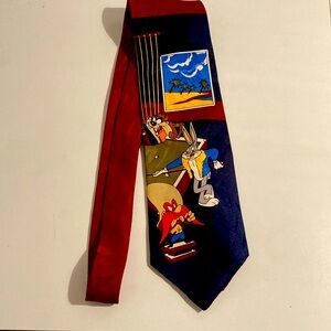 ❄️ LOONEY TUNES Tie Brand new no tags •Bugs bunny Taz•